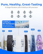 Cold Water Reverse Osmosis Water Filter Countertop, Remineralization & pH - Image 4