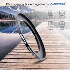 55mm Lens to 82mm Camera Lens Adapter, 55mm to 82mm Filter Step-up Ring Adapter - Image 2