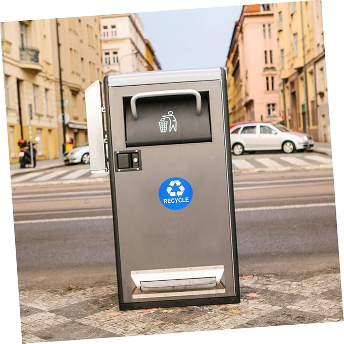 DOITOOL 8pcs Waterproof Trash Can Stickers - Image 5