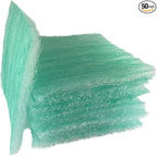 wioboy Paint Booth Exhaust Filter Pad, 20.5" x 20.5" 15 Gram Fiberglass Paint by wioboy