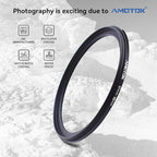 67mm Lens to 55mm Camera Lens Adapter, 67mm-55mm Filter Step-Down Ring - Image 2