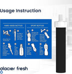 GLACIER FRESH Water Bottle Filters, Replacement - Image 7