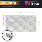 BNX TruFilter 14x25x1 Air Filter MERV 11 - Image 3