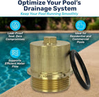 RV40401 X50 Durable Pro Grade Brass Drain Plug Cap Assembly | Compatible - Image 5