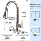 Single Handle Kitchen Faucet - Image 3