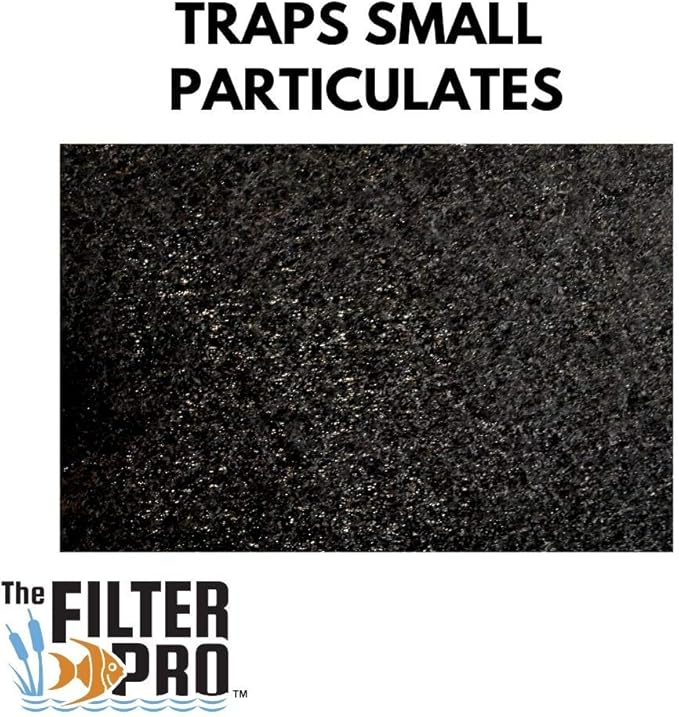 Carbon Fine Filter Media, 3/8" Thick, 2 Pack, Ponds or Water Gardens, Made in - Image 5
