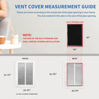 14x20 Return Air Grille, Return Air Vent Cover - Image 4