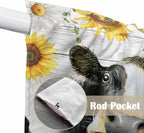 Retro Farmhouse Floral Swag Valances - Image 4