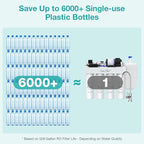 SimPure T1-100 Reverse Osmosis Water Filter, Near 0 TDS Reverse Osmosis System - Image 5