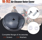 18-762 Air Cleaner Outer Cover for Billet Sucker and Big Sucker Stage, Carbon - Image 5