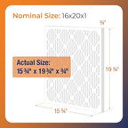 NaturalAire 16x20x1 Pleated Air Filter - Image 4