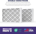 BNX TruFilter 20x25x4 MERV 8 Air Filter 2-Pack - Image 5
