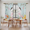 Easter Bunny Window Curtains 72 Inch Long 2 Panel Set, Rod Pocket Long Curtains by Unknown