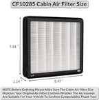 CF173, Cabin Air Filter with activated carbon particle - Image 2
