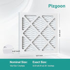 Air Filters 10x10x1 MERV 8 MPR 600 4 Pack Pleated Home HVAC AC Furnace Filters - Image 2