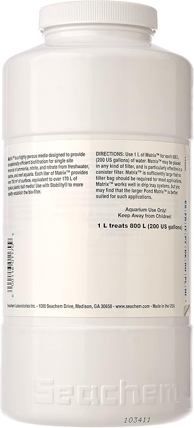 Seachem Matrix Bio Media 1 Liter - Image 2