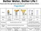 FA21 Washer Water Filter Reusable, brass garden hose filter - Image 7