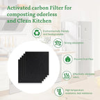 16-Pack Trash Can Odor Absorbing Filter Refills Compatible - Image 4