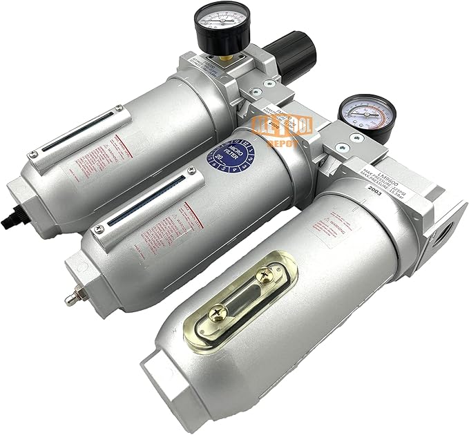 3/4" NPT SUPER DUTY Industrial Grade Filter Regulator Coalescing Desiccant - Image 3