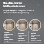 31.5 Inch LED Round Bathroom Mirror, Wall Mounted Multifunction Bathroom Vanity - Image 5