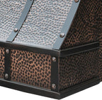 CT Copper Tailor Sloped Copper Vent Hood Wall Mount, 610 CFM Exhaust Fan - Image 4