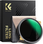 K&F CONCEPT 72mm Variable ND2-32 ND Lens Filter & Circular Polarizing Filter by KFCONCEPT