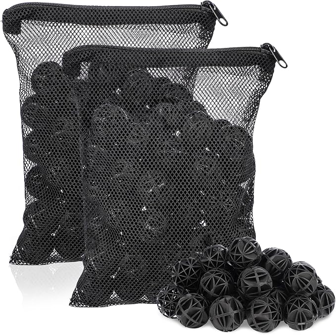 Segarty Aquarium Bio Balls, 1 inch Koi Pond Filter Media Bio Ball by Segarty