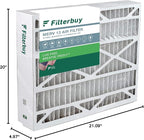 Filterbuy 21x21.5x5 Air Filter MERV 13 Optimal Smoke & Allergy Defense - Image 10