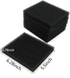 ALEGI Aquarium Bio Sponge Fitler Media, 6.28 x 5.5 x 0.78 Inch Fish Tank Filter - Image 2