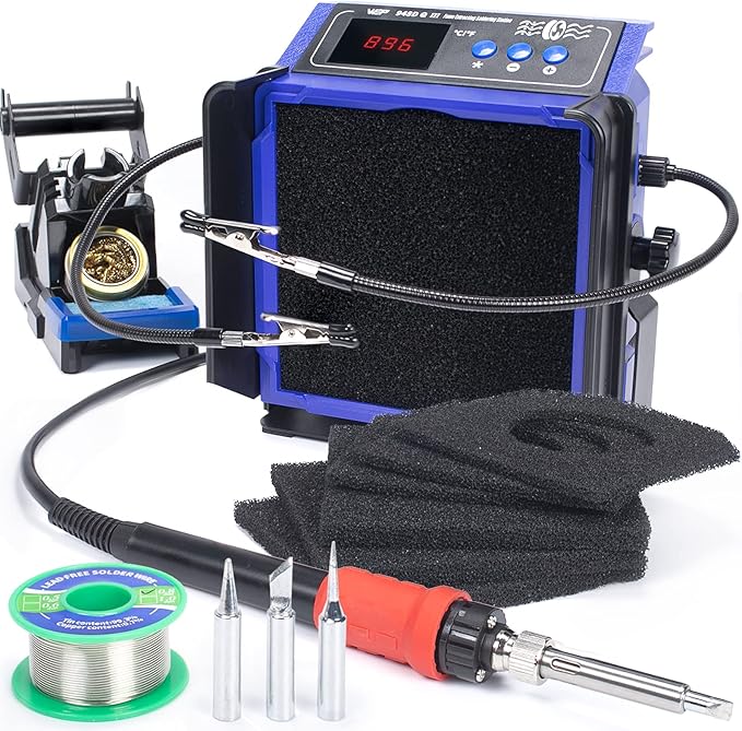 WEP 948DQ-III Fume Extractor Double Filtering by WEPTOOLS