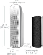 Pure Enrichment PureZone Elite True HEPA Large Room Tower Air Purifier - Image 8