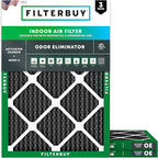 Filterbuy 22x24x1 Air Filter MERV 10 Odor & Allergy Defense by Filterbuy