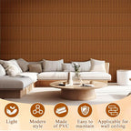 Nuanchu 32 Pcs 3D Slat Wall Panels 12 x 12 Inch PVC Fluted Textured Panel - Image 5