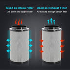 iPower 6 Inch Air Carbon Filter Odor Control - Image 6