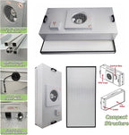 INTSUPERMAI Vertical Laminar Flow Hood Air Flow Clean Bench Workstation - Image 7
