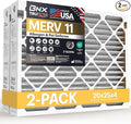 BNX TruFilter 20x25x4 Air Filter MERV 11 MADE IN USA Furnace Filters HVAC AC by BNX
