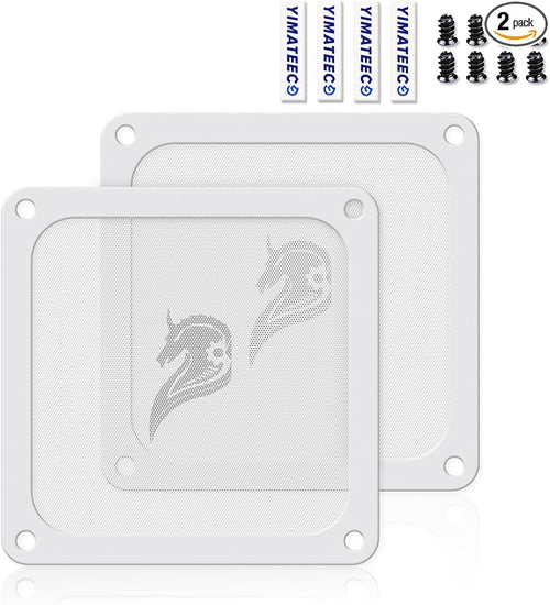 120mm PC Dust Filter Fan Filter Computer Fan Grills Dust Mesh Magnetic Frame PC by YIMATEECO