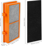 AER1 Filter 4 HEPA Filters + 8 Carbon Booster Filters Compatible - Image 7