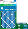 Filterbuy 20x34x1 Air Filter MERV 13 Optimal Smoke & Allergy Defense, by Filterbuy