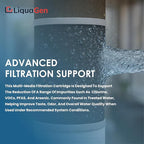 LiquaGen Activated Alumina + Carbon + KDF-55 Replacement Water Filter Cartridge - Image 4