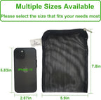 10 Pcs 5.9" x 7.8" Aquarium Filter Media Bags Large, Fish Tank Media Mesh - Image 3