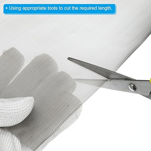 PATIKIL 40" L x 16" W Woven Wire Mesh, 120 Mesh 304 Stainless Steel Air Vent - Image 4