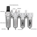 NANPU 1/2" NPT Industrial Grade 4 Stage Air Drying System - Image 2