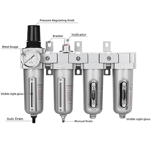 NANPU 3/4" NPT Industrial Grade 4 Stage Air Drying System - Image 2
