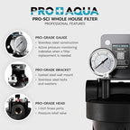 PRO+AQUA PRO-SCI-S35E Whole House Water Filter & Softener Bundle | 35, 000 - Image 5