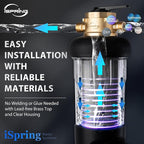 iSpring WSP200ARJ-BP, NSF Certified, Whole House Spin-Down Sediment Water Filter - Image 8