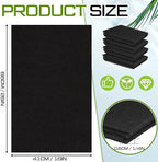 Nuanchu 4 Pack 26" x 16" x 1/4" Mobile Home Furnace Door Filter Furnace Parts - Image 2