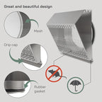 Vent Systems 10" Inch Exhaust Vent Cover - Image 3
