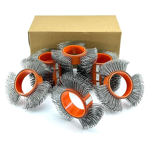 10PCS, Abrasive Carbon Steel Belt/Replacement Coarse Wire Wheel/Rust - Image 2