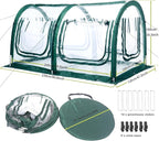 Poray Pop Up Tunnel Greenhouse Tent, Portable 78.8''Long Greenhouse Gardening - Image 2